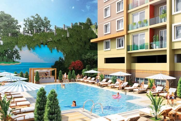 مشروع عقاري يلديز بارك موديرن اسطنبول أوروبا  غازي عثمان باشا