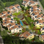 مجمع فلل جولنار كورو إيفليري اسطنبول أوروبا زكريا كوي