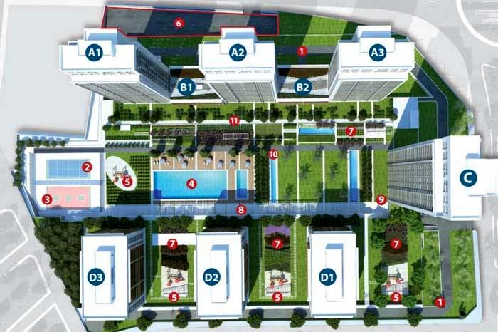 مشروع عقاري إيليت سيتي اسطنبول أوروبا هالكالي