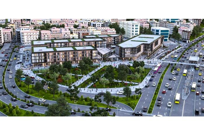 مشروع عقاري توركام E5 اسطنبول أوروبا سيفاكوي