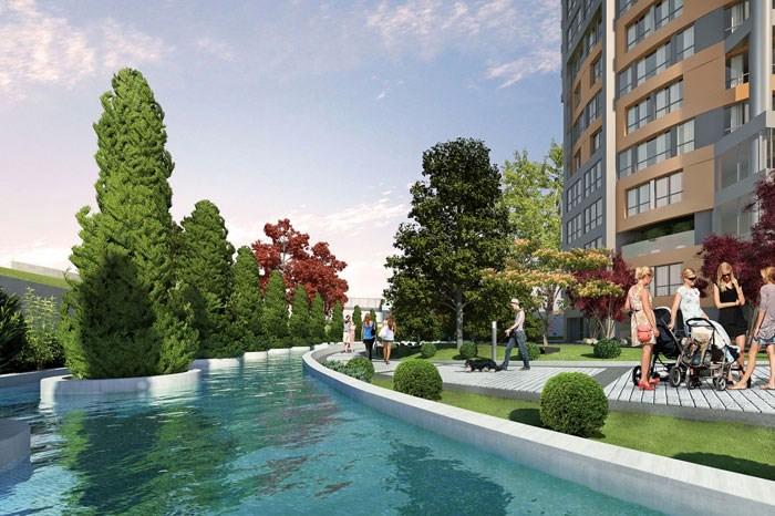 مشروع عقاري تيراجة تيما اسطنبول أوروبا هالكالي