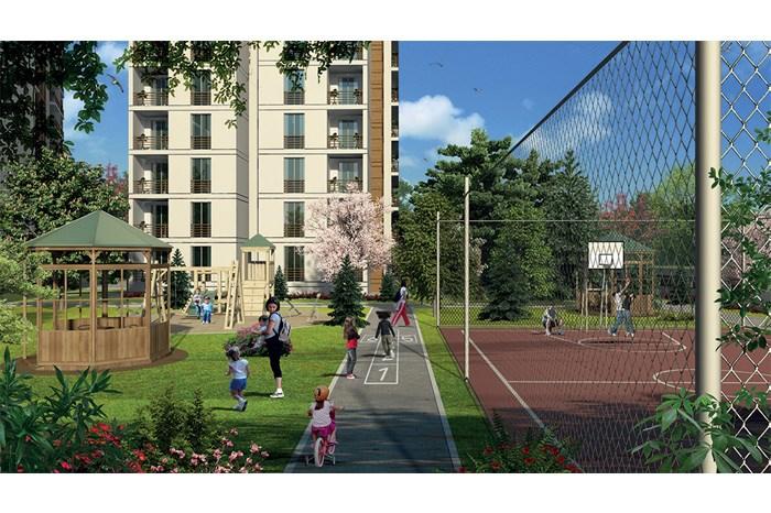 مشروع عقاري تيم إيكسبريس ريسيدينس 116 اسطنبول أوروبا هالكالي