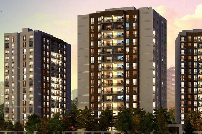 مشروع عقاري كيرازلي كورو إيفليري اسطنبول أوروبا غونيشلي