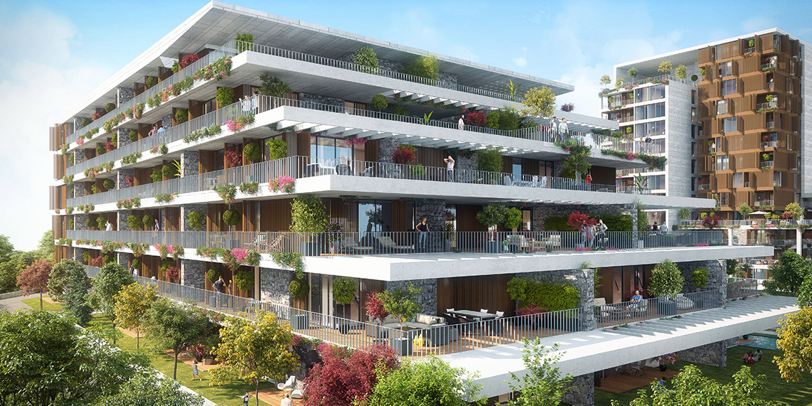 مشروع عقاري نارلي بهجة إيفليري اسطنبول الأناضول عمرانية