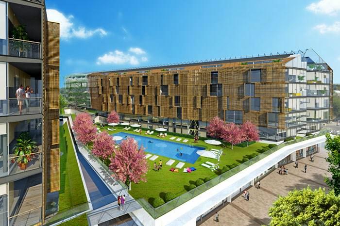 مشروع عقاري يالين إيفلير غوك تورك اسطنبول أوروبا غوك تورك