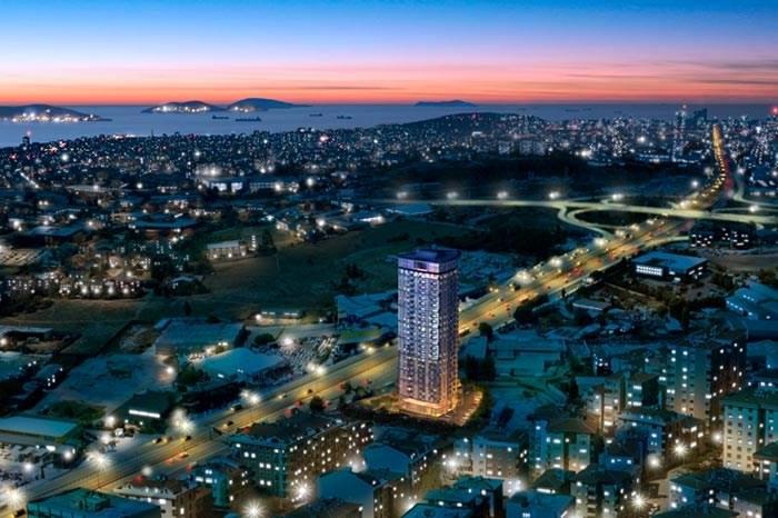 مشروع عقاري إن إن دي 100 توير اسطنبول الأناضول كارتال