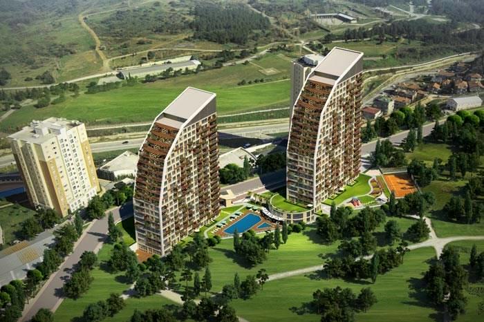 مشروع عقاري جوكوروفا بالكون اسطنبول الأناضول كارتال