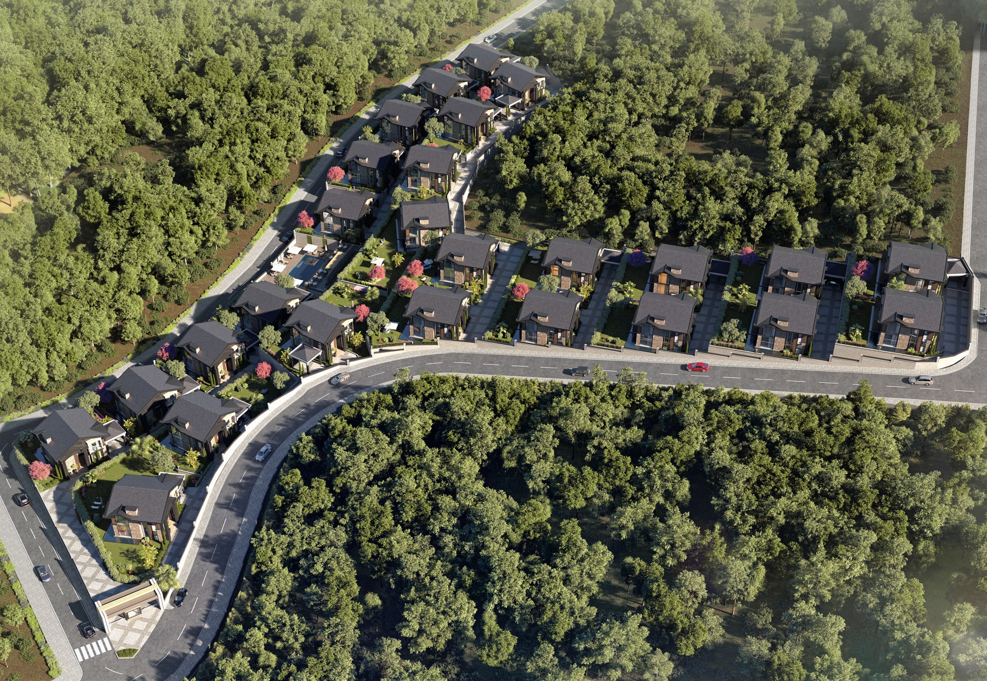 مجمع فلل كرصال صبنجة كوجلي سكاريا