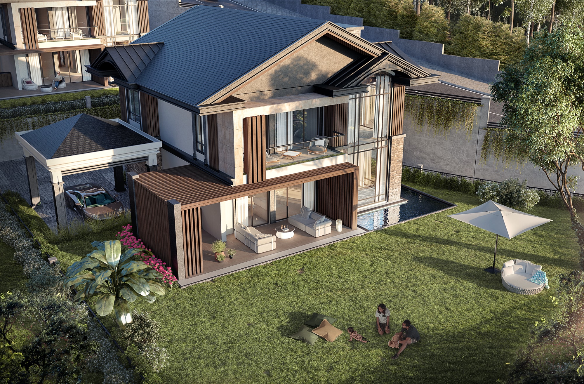 مجمع فلل كرصال صبنجة كوجلي سكاريا