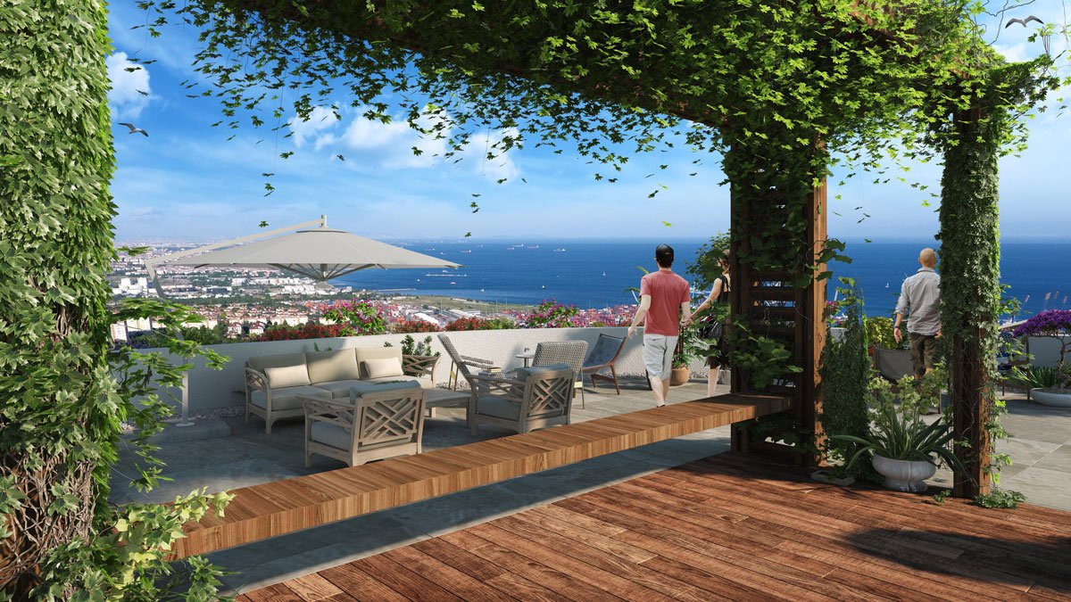 Apartments For Sale in Istanbul a Modern Residential Project Great Location Next to the Metro