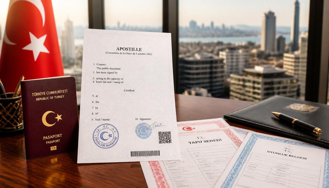 Apostille certificate as the hero subject professionally displayed 0