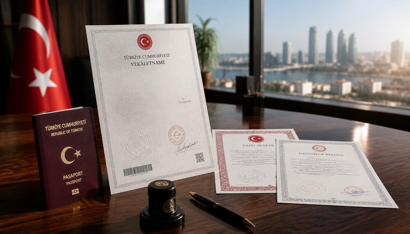 Turkish Power of Attorney Vekaletname document as the hero subject 0
